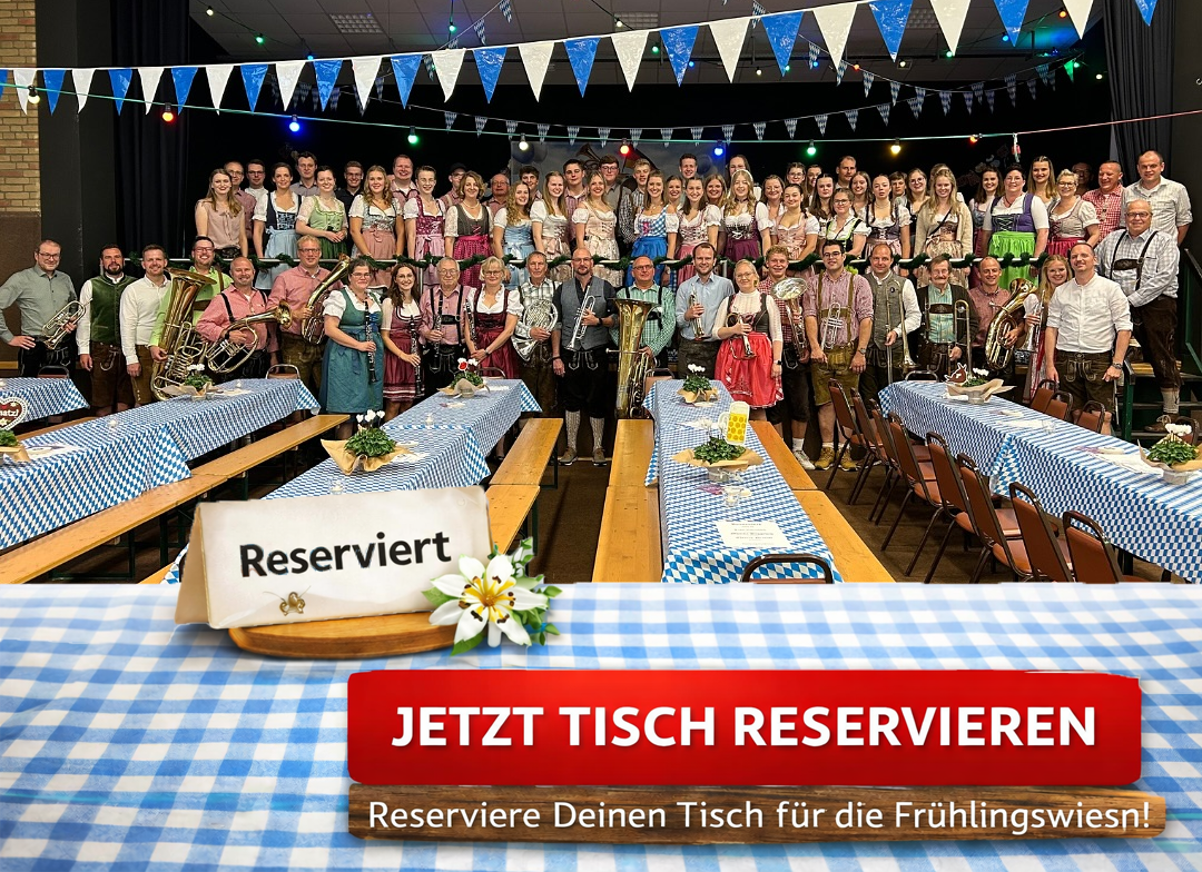 Jetzt Tisch reservieren – Wirther Frühlingswiesn